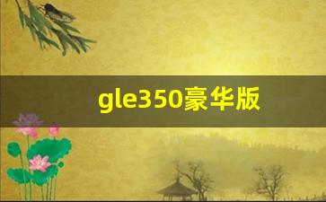 gle350豪华版 7座,奔驰gle7座报价及配置